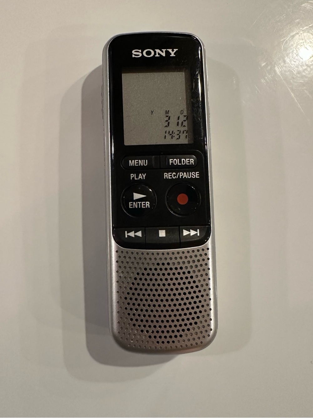 Sony ICD-BX140 4GB Digital Voice Recorder MP3 Dictaphone Tested Working